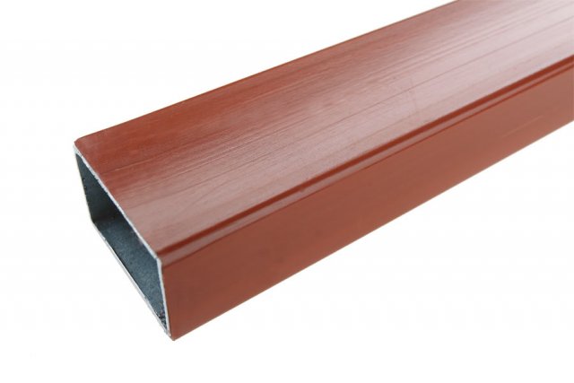Poplastovaný jekl 50x30x2mm,délka do 4m,C